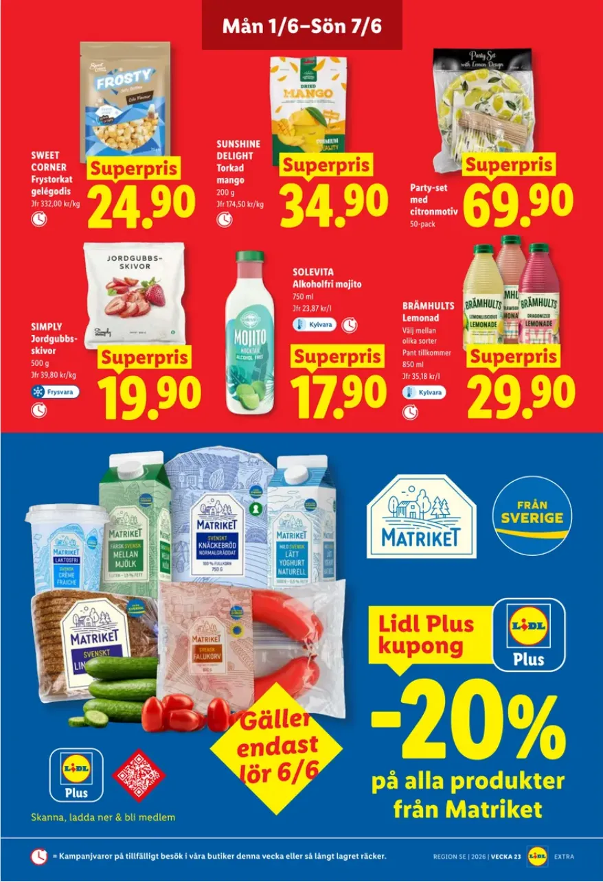 Lidl  från 1 juni till 6 juni 2026 - Reklamblad sidor 11
