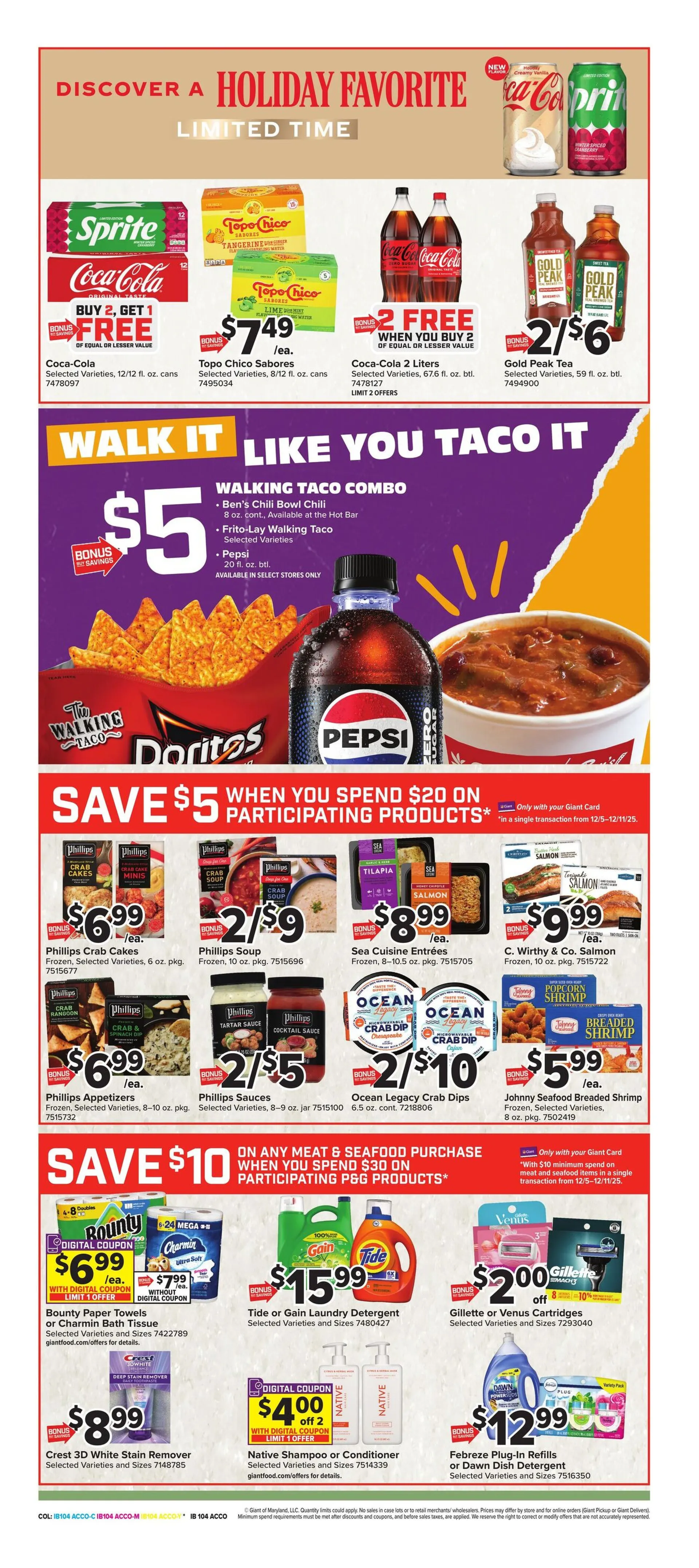 Weekly ad Giant Food Sales from December 5 to December 12 2025 - Page 9