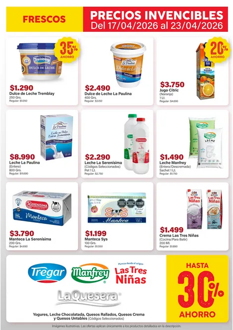 Ofertas de Ofertas Aiello Supermercados 17 de abril al 23 de abril 2026 - Página 11 del catálogo