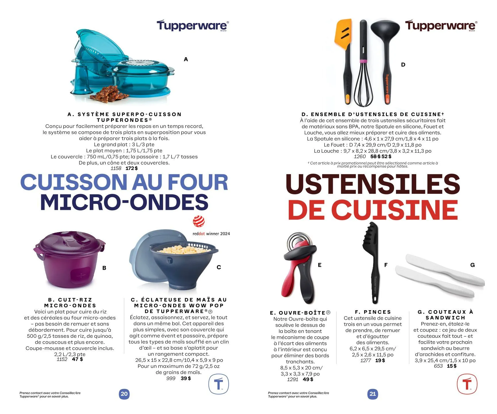  Catalogues Tupperware du 1 mai au 31 août 2026 - Catalogue page 11