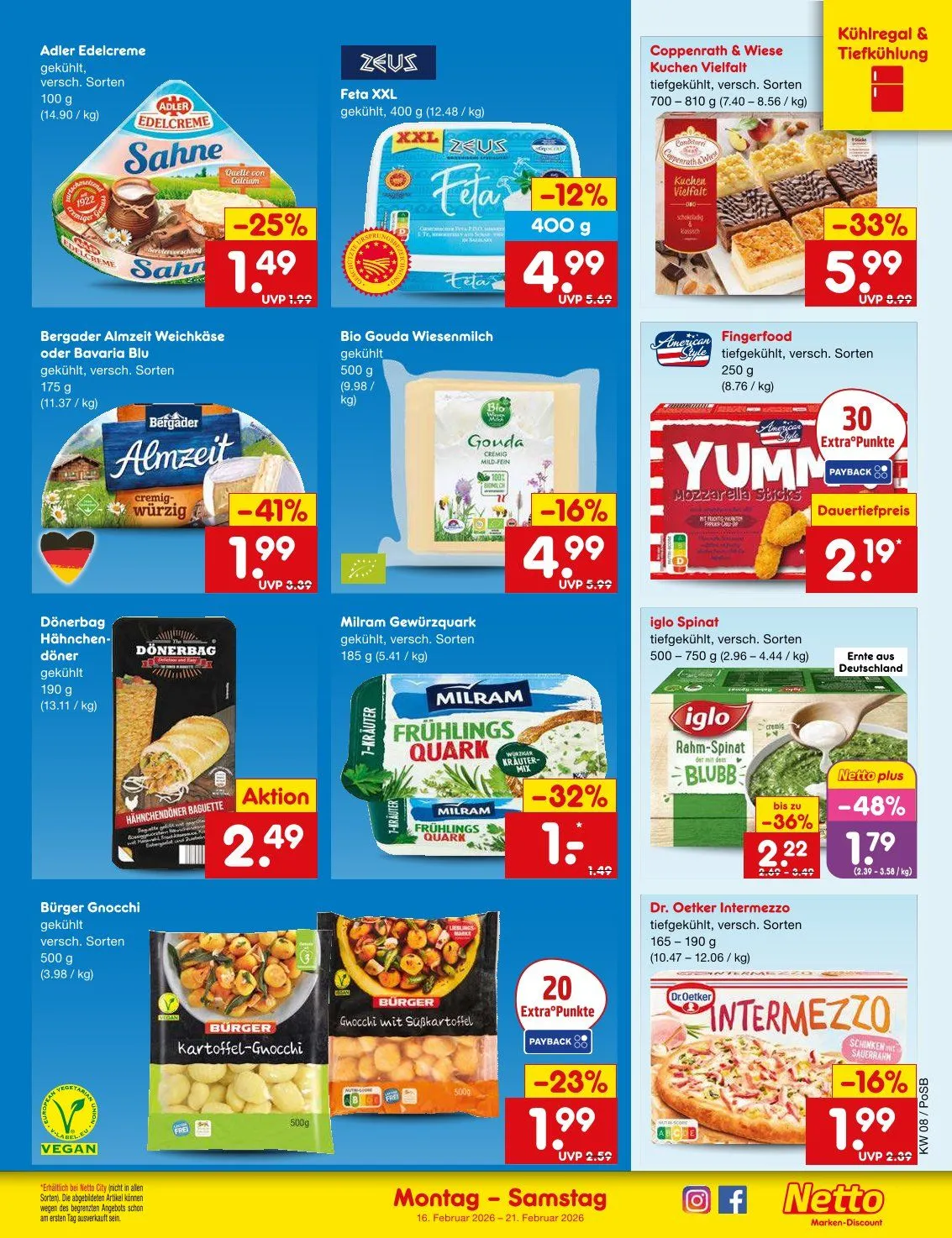 Netto Marken-Discount Angebote von 16. Februar bis 21. Februar 2026 - Prospekt seite 11