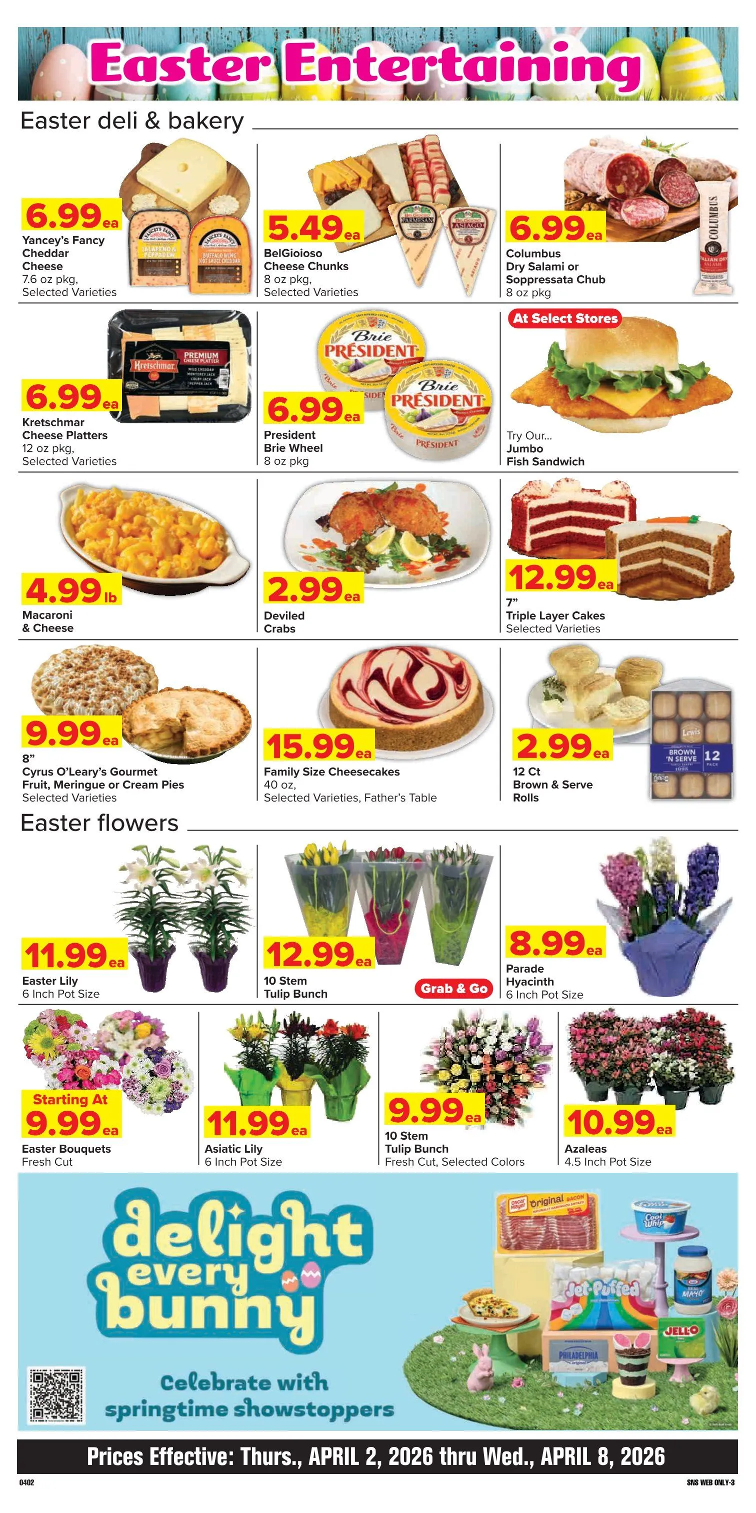 Weekly promotion Shop'n Save Sales spanning from April 2 to April 8 2026 - Page 11 for Catalogue 365