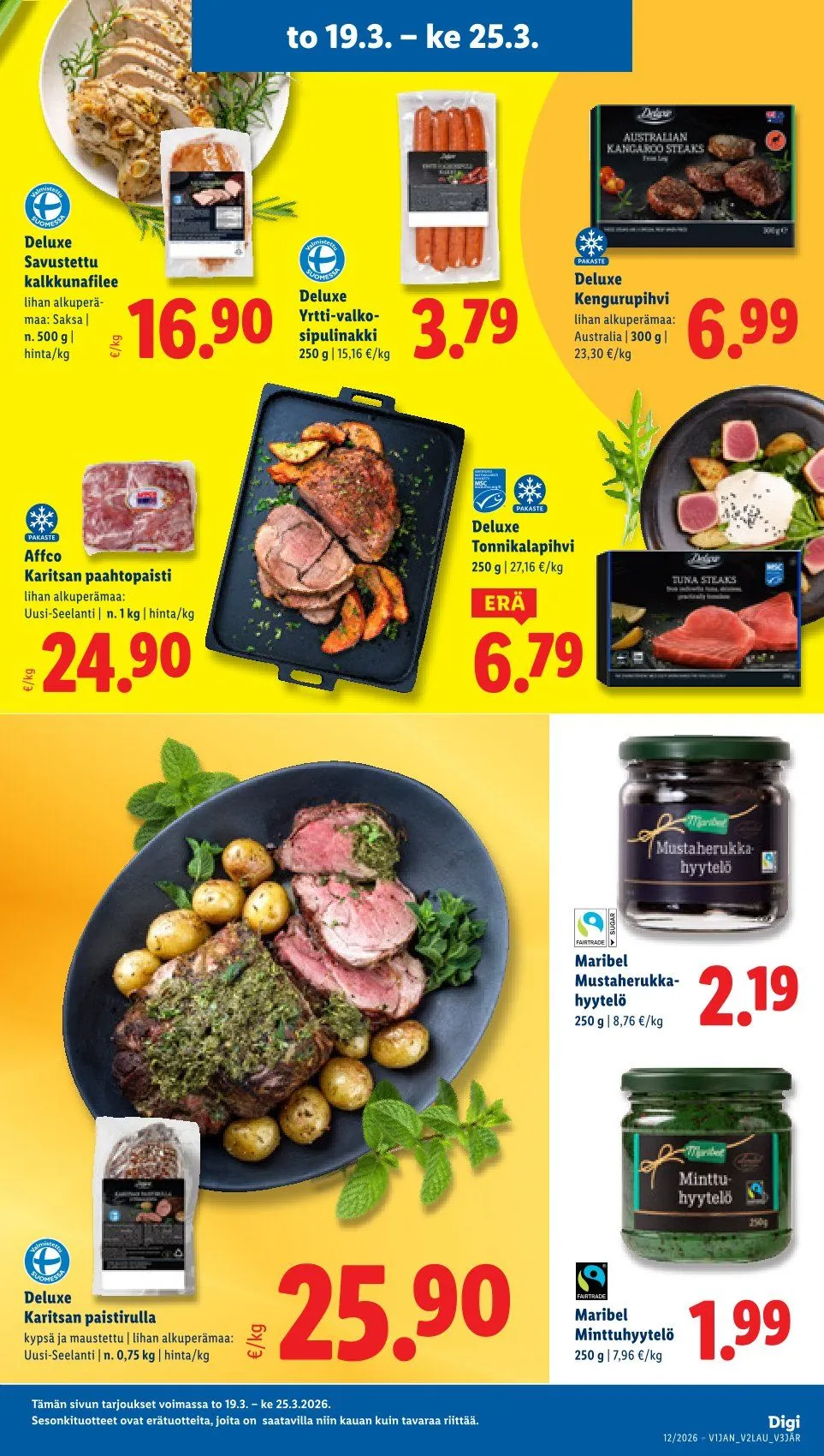 Kaupan Lidl uusimmat tarjoukset voimassa alkaen 19. maaliskuuta - 25. maaliskuuta 2026 - Tarjouslehti sivu 11