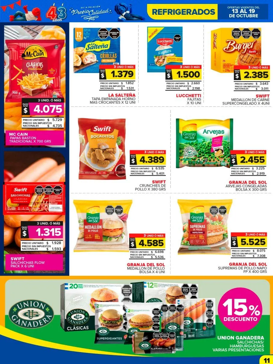 Ofertas de Ofertas Carrefour Maxi  13 de octubre al 20 de octubre 2025 - Página 11 del catálogo