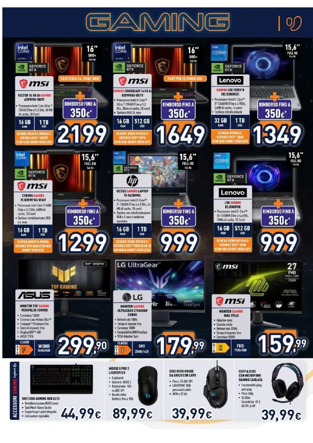 Volantini Unieuro da 20 marzo a 2 aprile di 2026 - Pagina del volantino 11