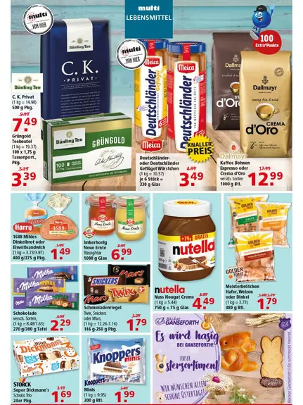 Multi Markt Prospekt von 16. April bis 19. April 2025 - Prospekt seite 10