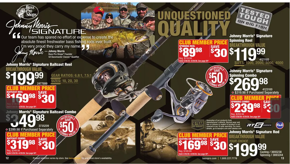 Weekly ad Bass Pro Shops Sales from April 8 to April 14 2026 - Page 7