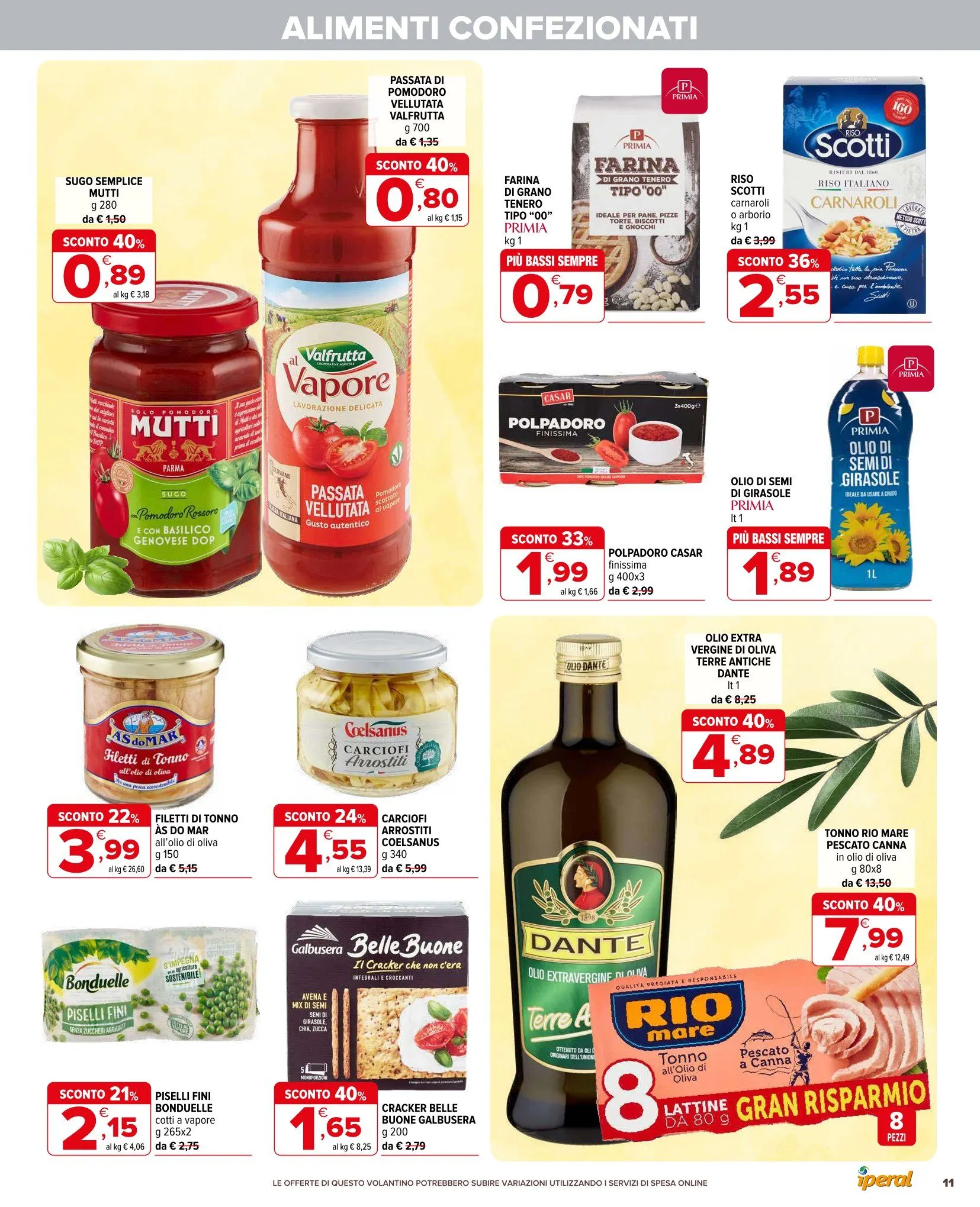 Offerta speciale di Iperal da 29 ottobre a 11 novembre di 2025 - Pagina del volantino 11