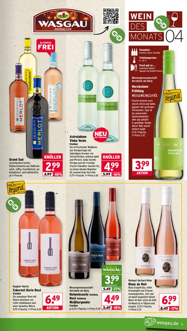 Wasgau - Wöchentliche Prospekte von 7. April bis 11. April 2026 - Prospekt seite 11