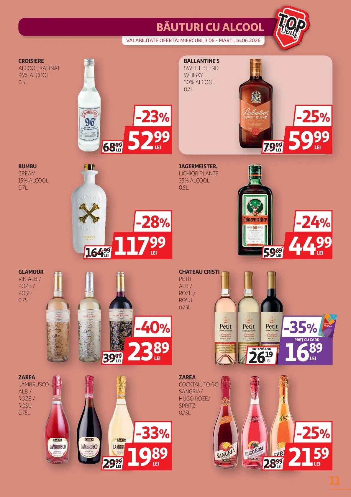 Catalog Auchan  de la 3 iunie până la 16 iunie 2026 - Revista Pagina 11
