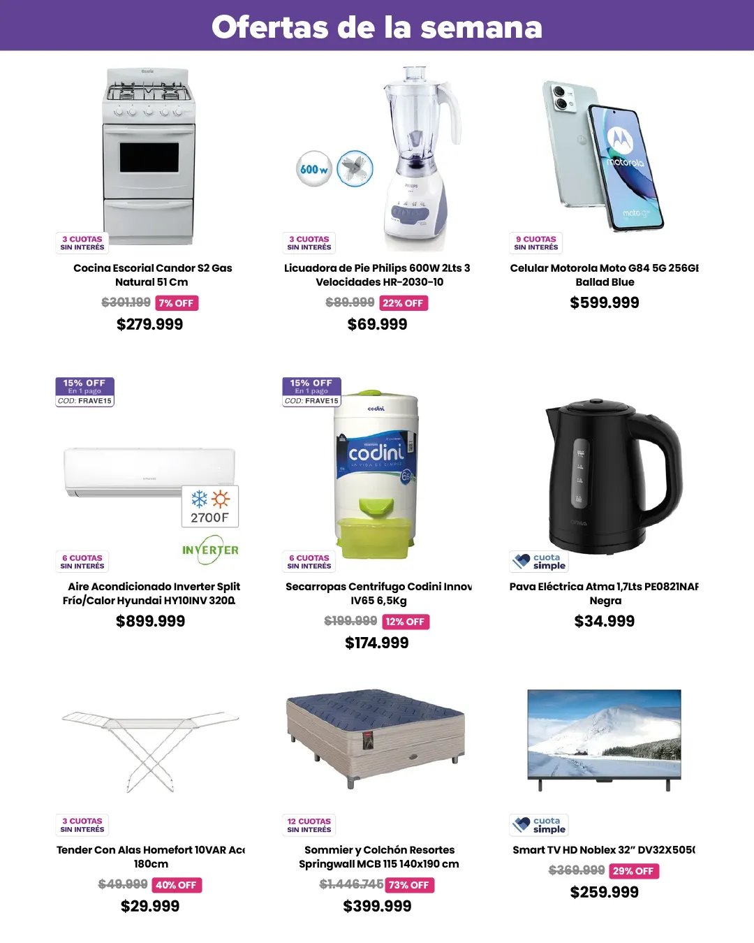 Ofertas de Frávega Grandes ofertas 4 de septiembre al 11 de septiembre 2024 - Página 10 del catálogo