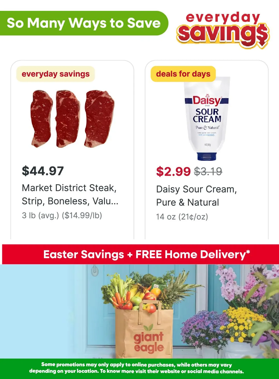 Weekly ad Giant Eagle Weekly Ad from April 9 to April 23 2025 - Page 11