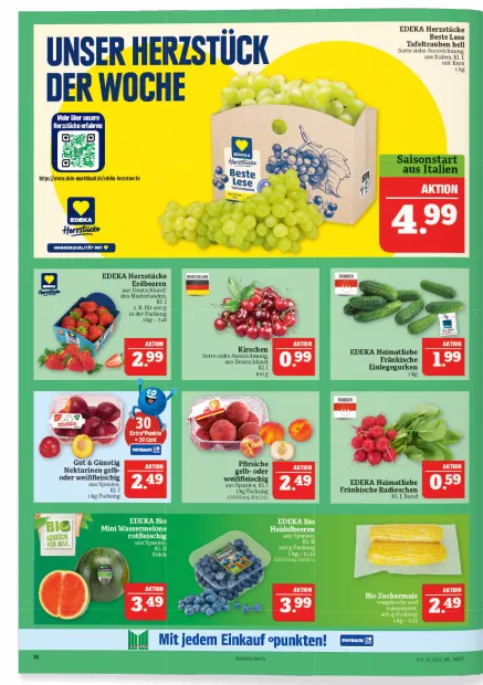 Aktueller Prospekt von MARKTKAUF von 22. Juni bis 28. Juni 2025 - Prospekt seite 10