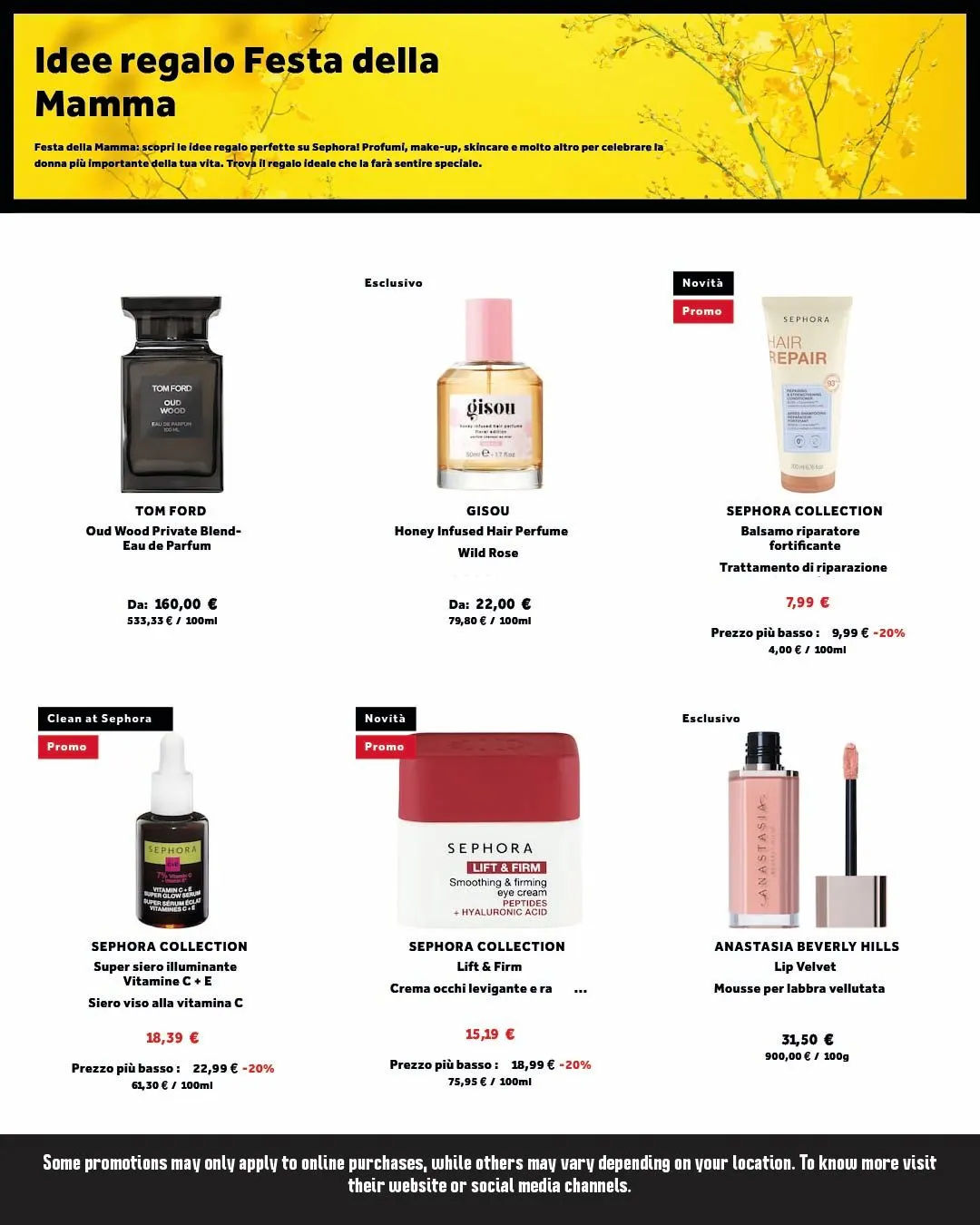 Sephora Annuncio settimanale da 23 aprile a 11 maggio di 2025 - Pagina del volantino 10