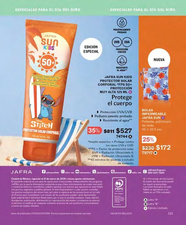 Catálogo de Ofertas Jafra 1 de marzo al 31 de marzo 2026 - Pagina 111