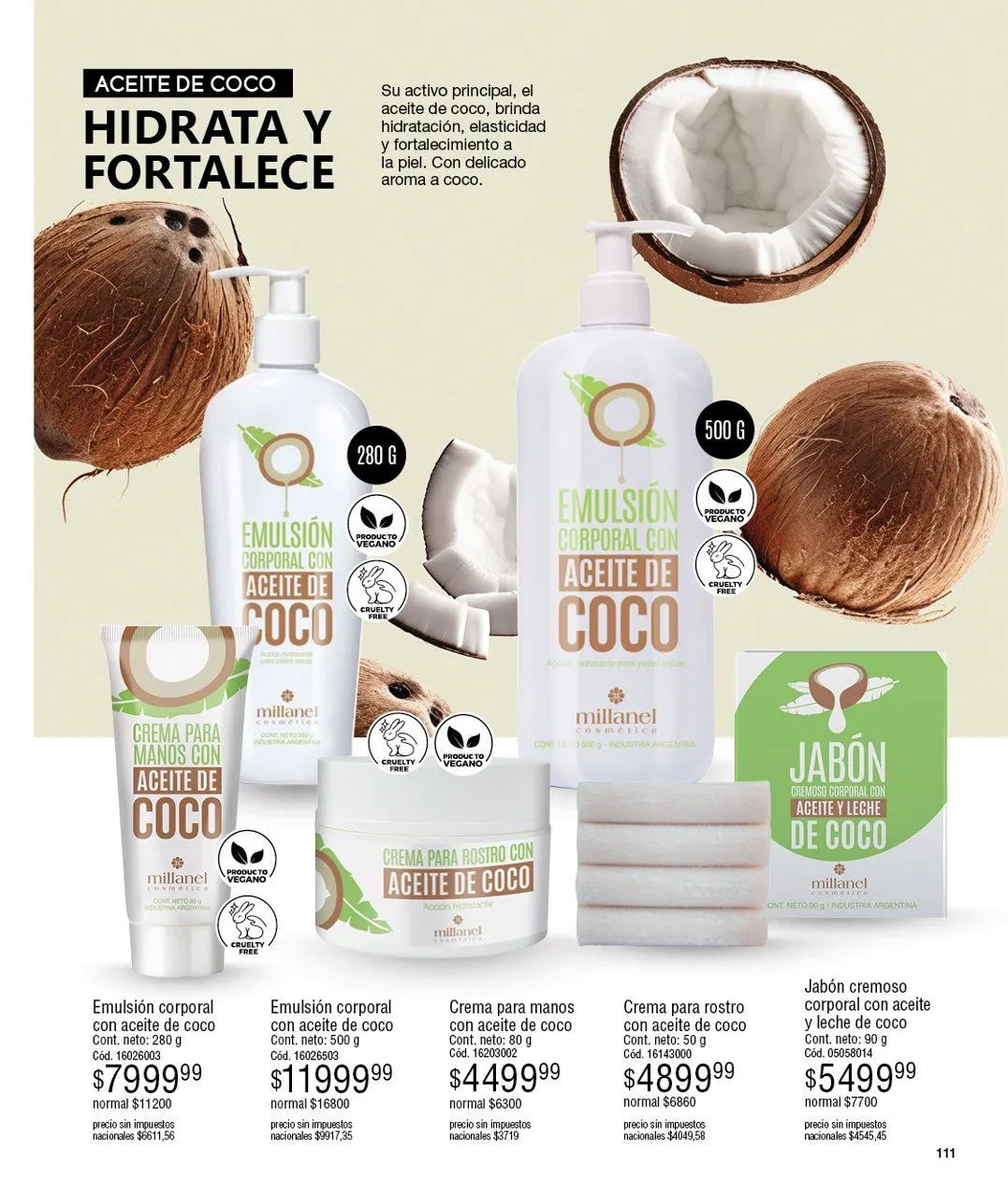 Ofertas de Ofertas Millanel 15 de septiembre al 19 de octubre 2025 - Página 111 del catálogo