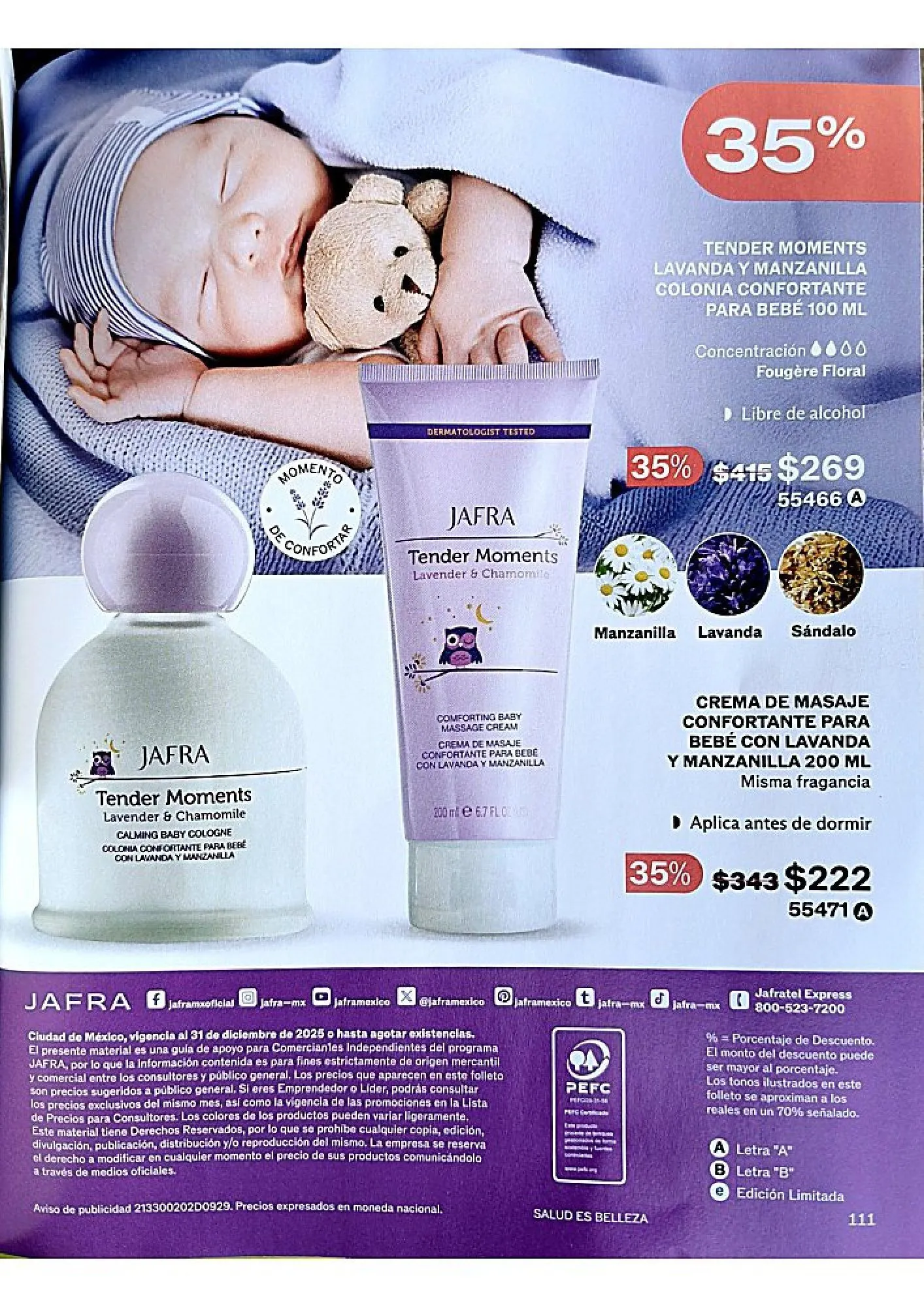 Catálogo de Jafra Ofertas 1 de diciembre al 31 de diciembre 2025 - Pagina 111