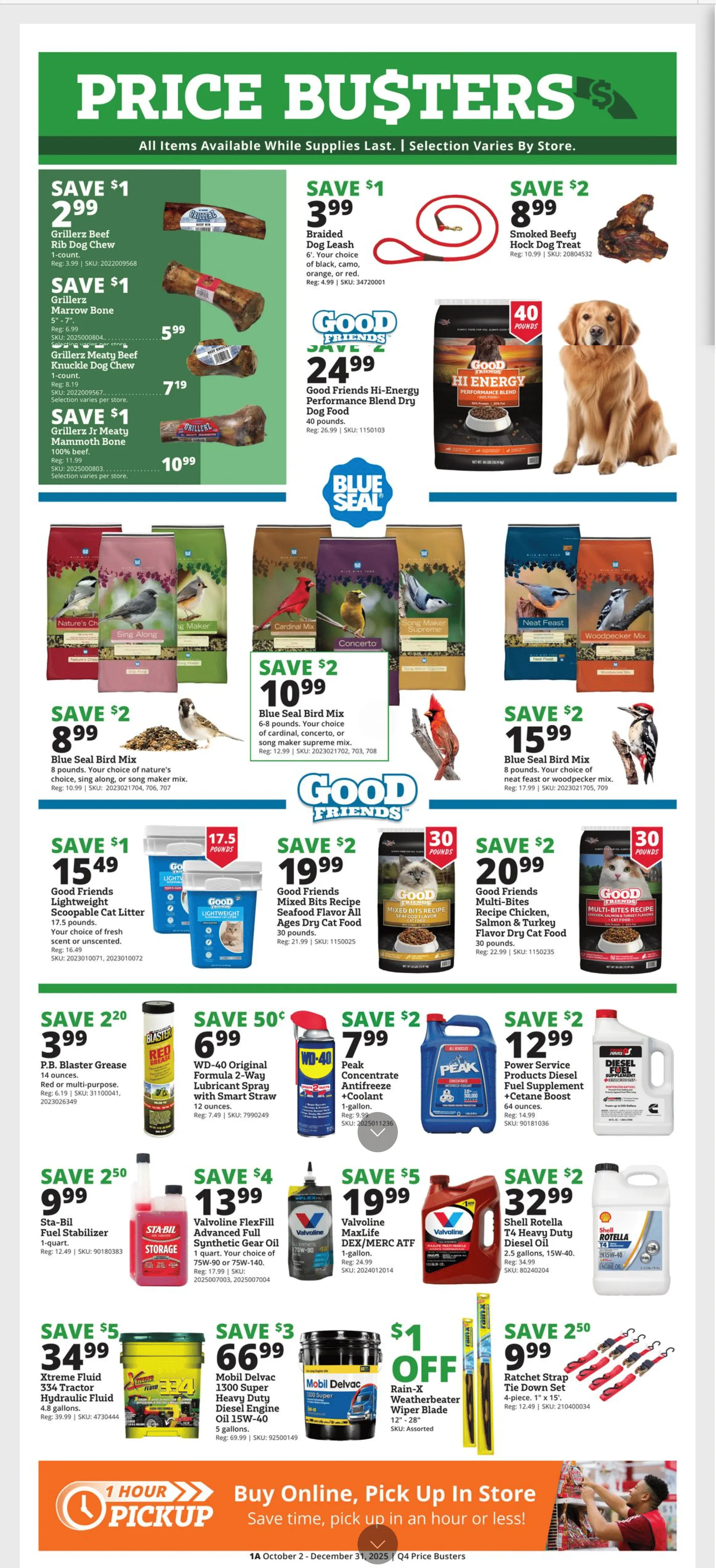 Weekly ad Circular from October 2 to December 31 2025 - Page 1