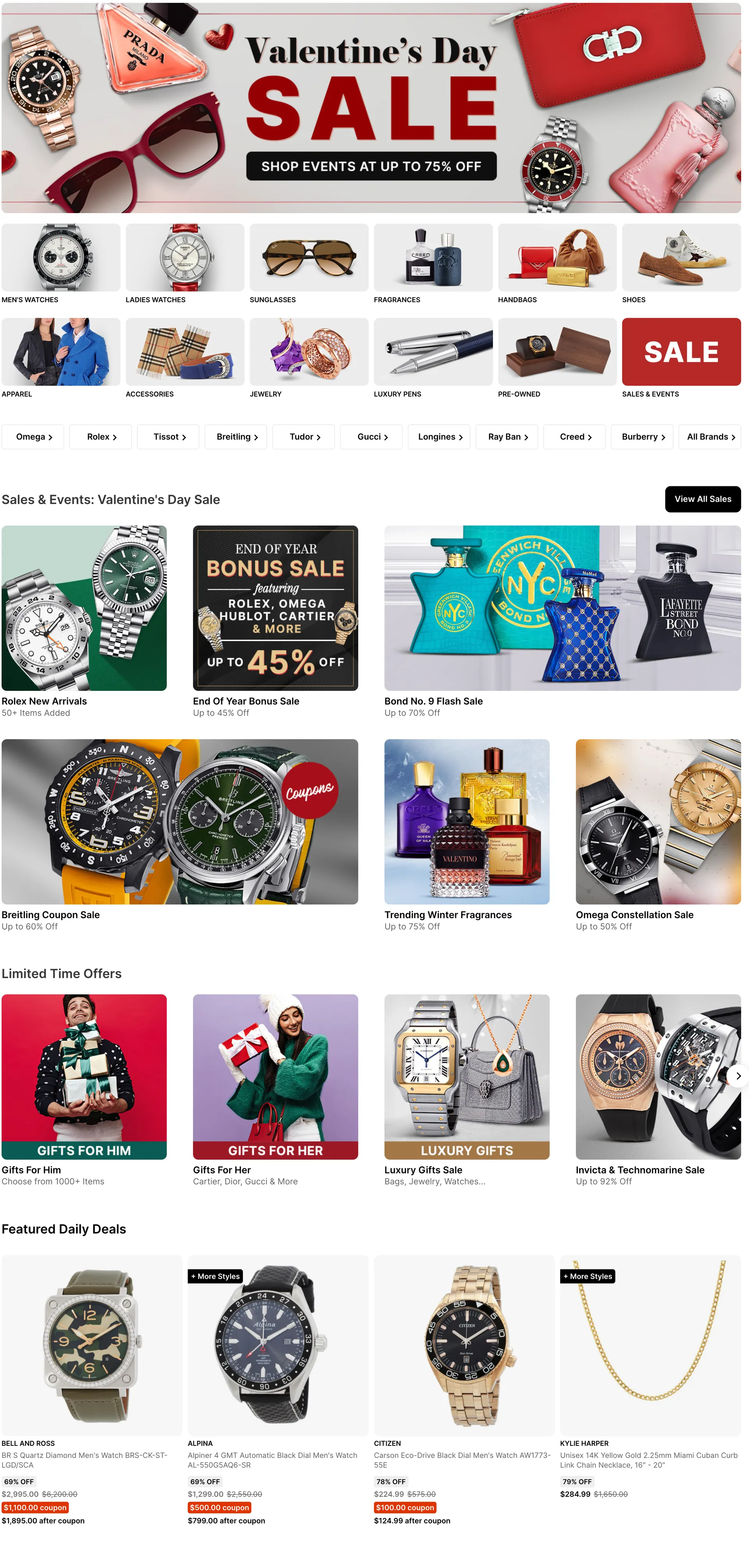 Weekly ad World of Watches weekly ads from January 20 to January 31 2025 - Page 