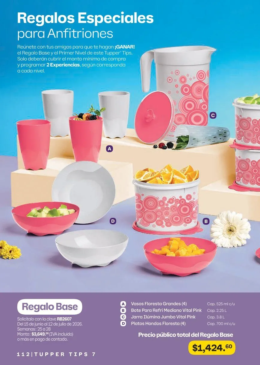 Catálogo de Tupperware Ofertas 15 de junio al 12 de julio 2026 - Pagina 112
