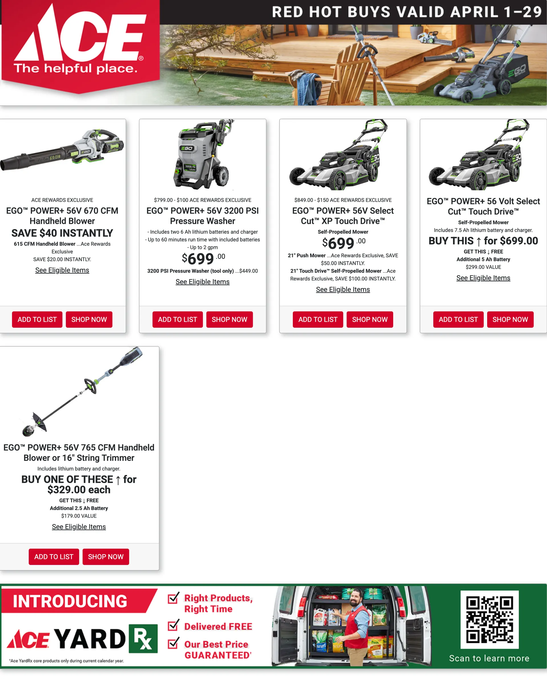 Weekly ad Weekly ads from April 1 to April 29 2025 - Page 1