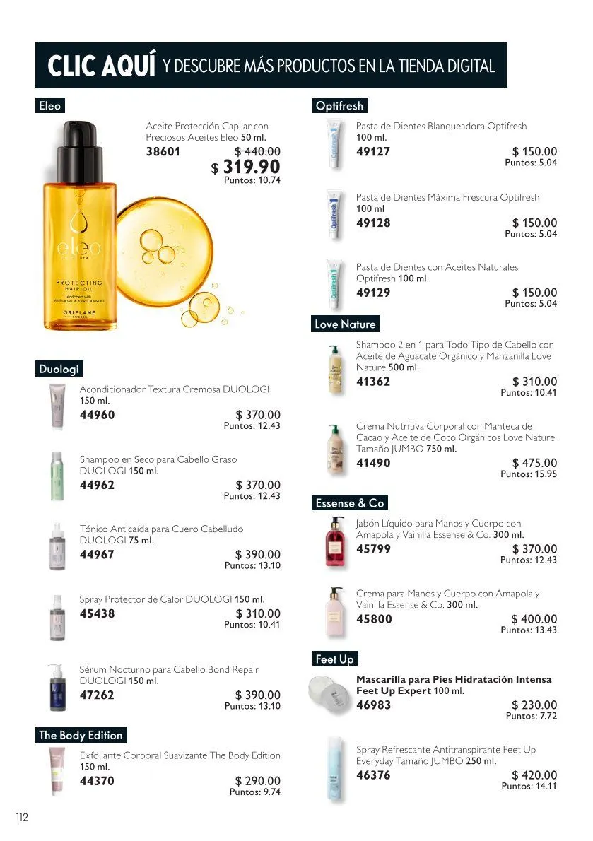 Catálogo de Oriflame Ofertas 11 de julio al 31 de julio 2026 - Pagina 112