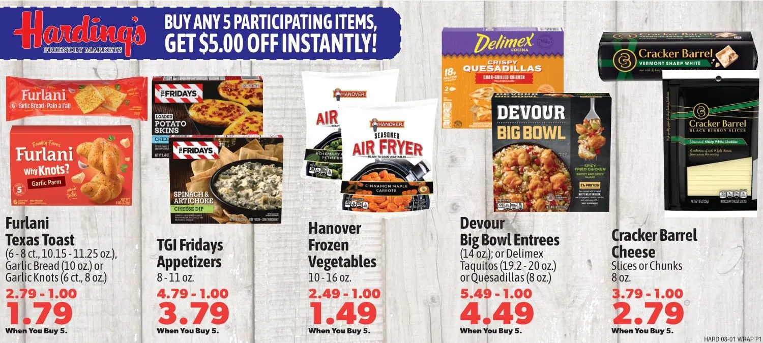 Weekly ad Harding's Markets Sales from August 1 to August 7 2025 - Page 12