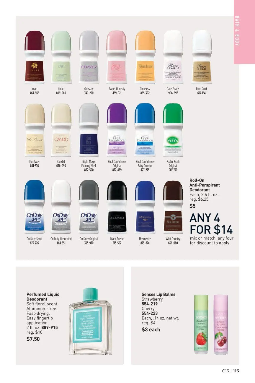 Weekly ad Avon Sales from July 21 to July 31 2026 - Page 113
