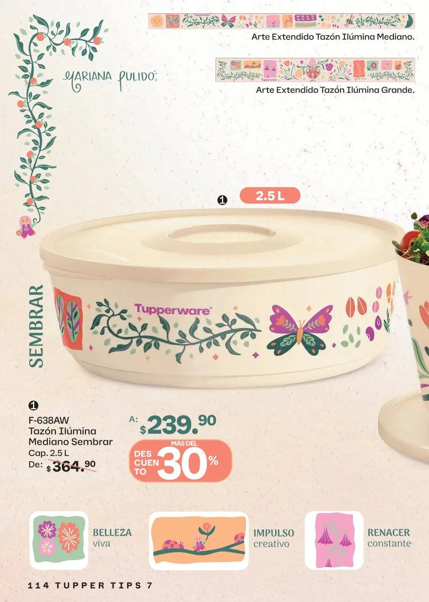 Catálogo de Tupperware Ofertas 15 de junio al 12 de julio 2026 - Pagina 114