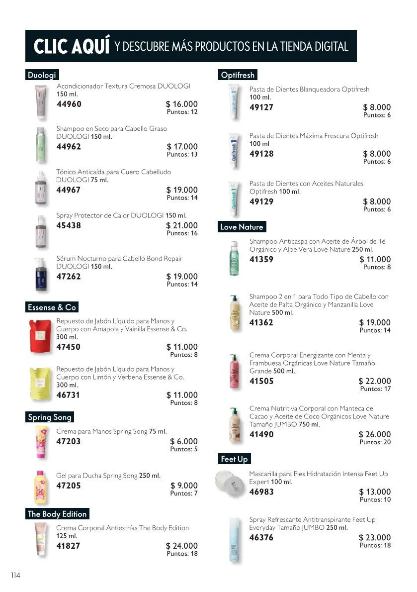 Catálogo de Oriflame Ofertas 11 de julio al 31 de julio 2026 - Página 114