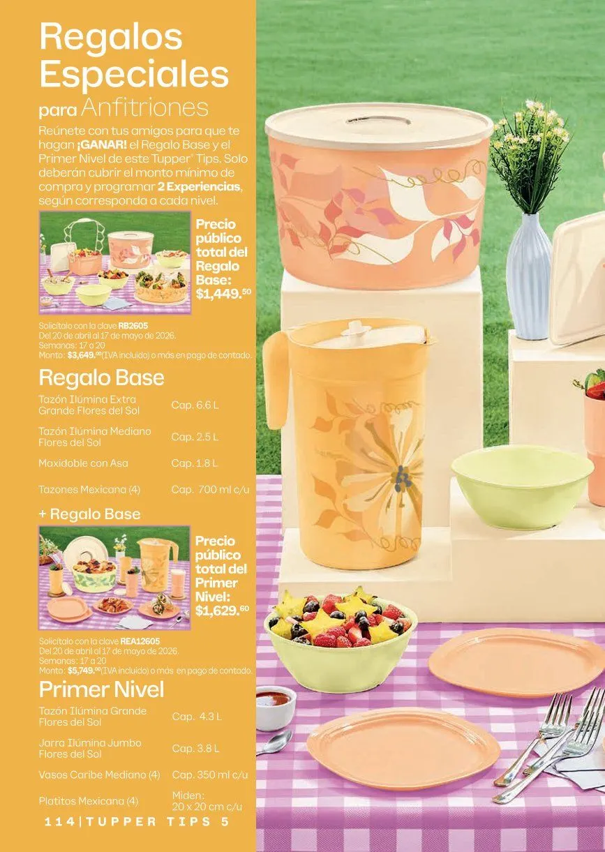 Catálogo de Tupperware Ofertas 17 de abril al 20 de mayo 2026 - Pagina 114