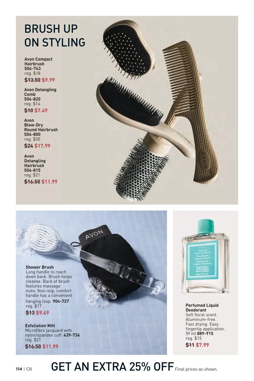 Avon Sales from April 7 to April 20 2026 - flyer page 114