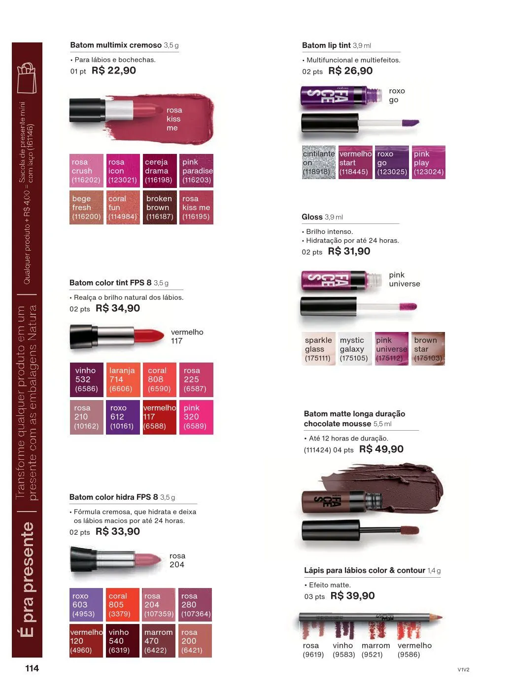 Encarte de Natura Ofertas 1 de outubro até 31 de outubro 2025 - Pagina 114