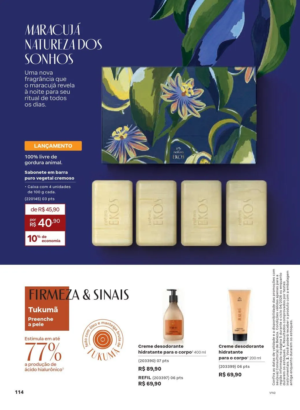 Encarte de NATURA 1 de abril até 30 de abril 2026 - Pagina 114