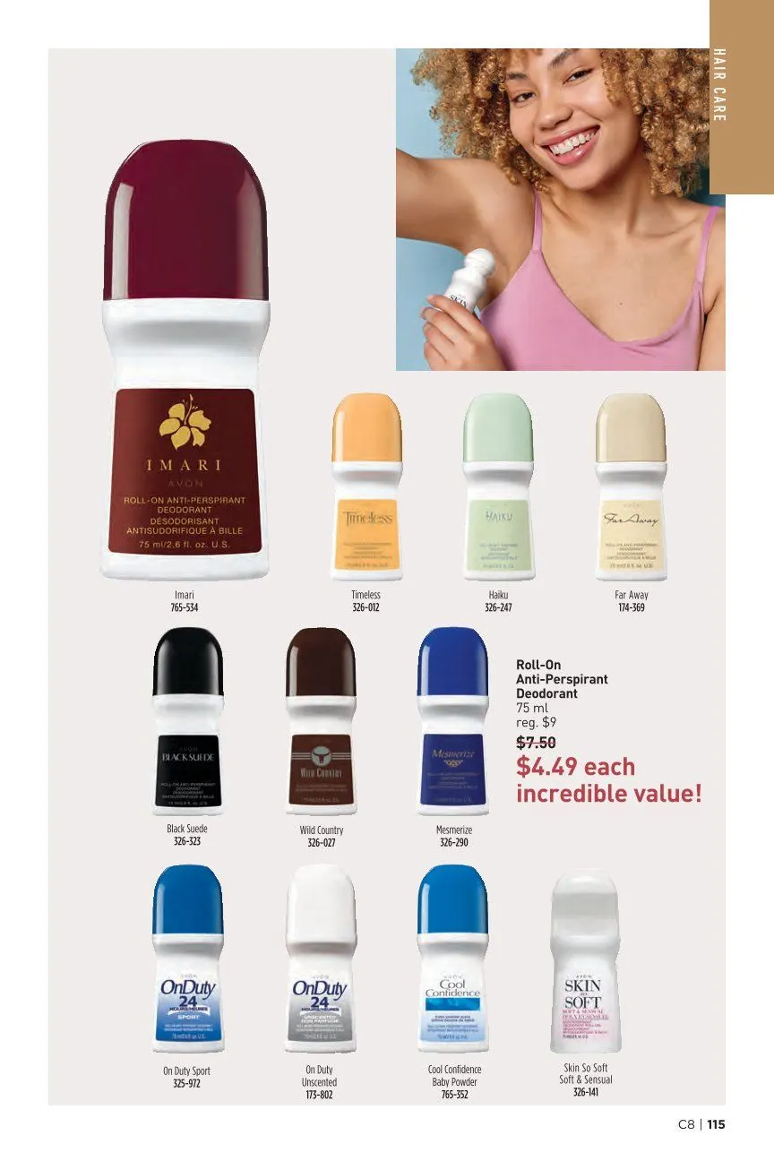 Avon Sales from April 7 to April 20 2026 - flyer page 115