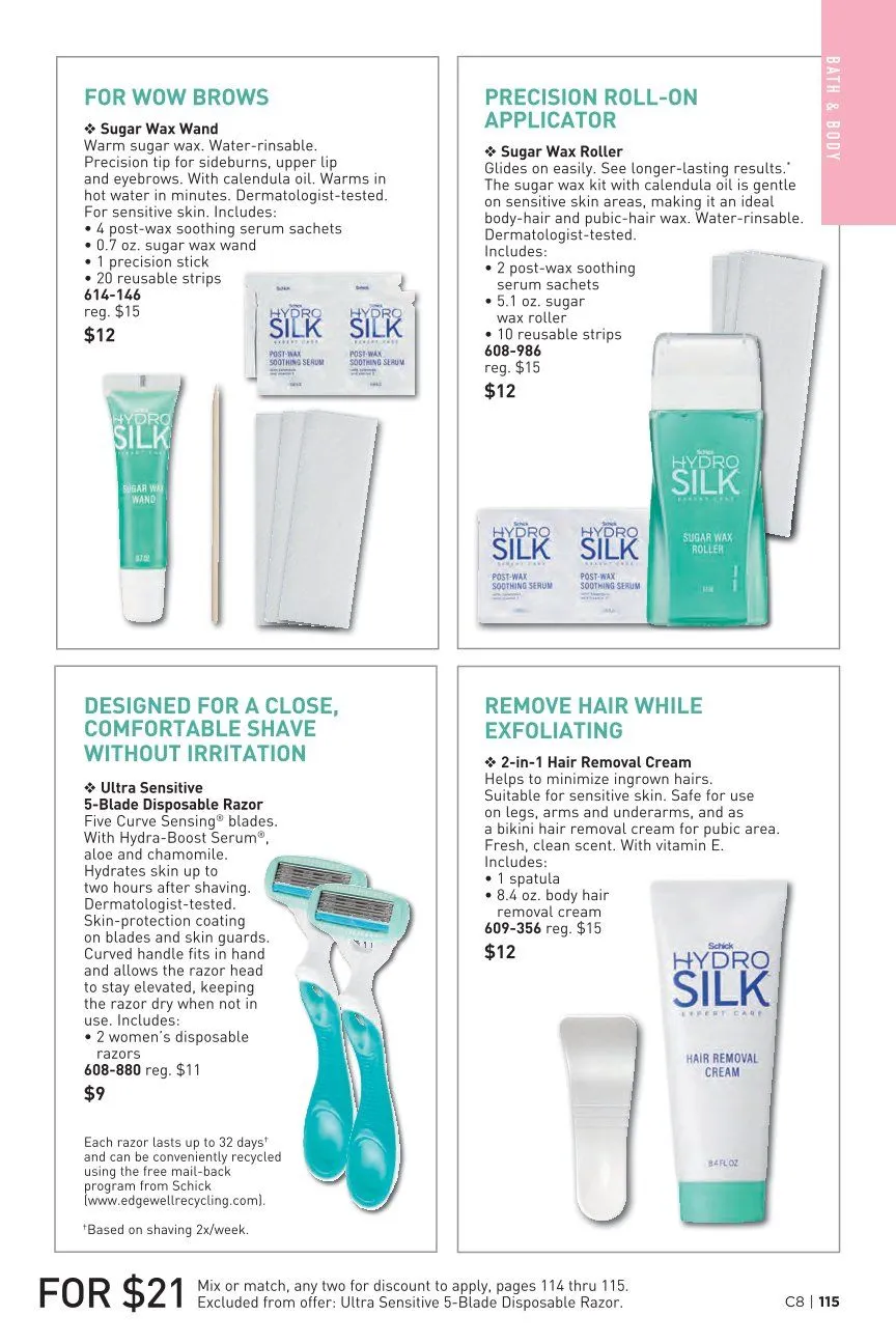 Avon Sales from April 10 to April 30 2026 - flyer page 115