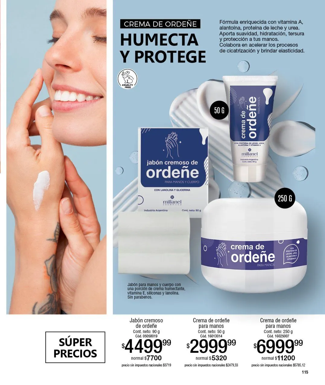 Ofertas de  Ofertas Millanel 15 de septiembre al 19 de octubre 2025 - Página 115 del catálogo