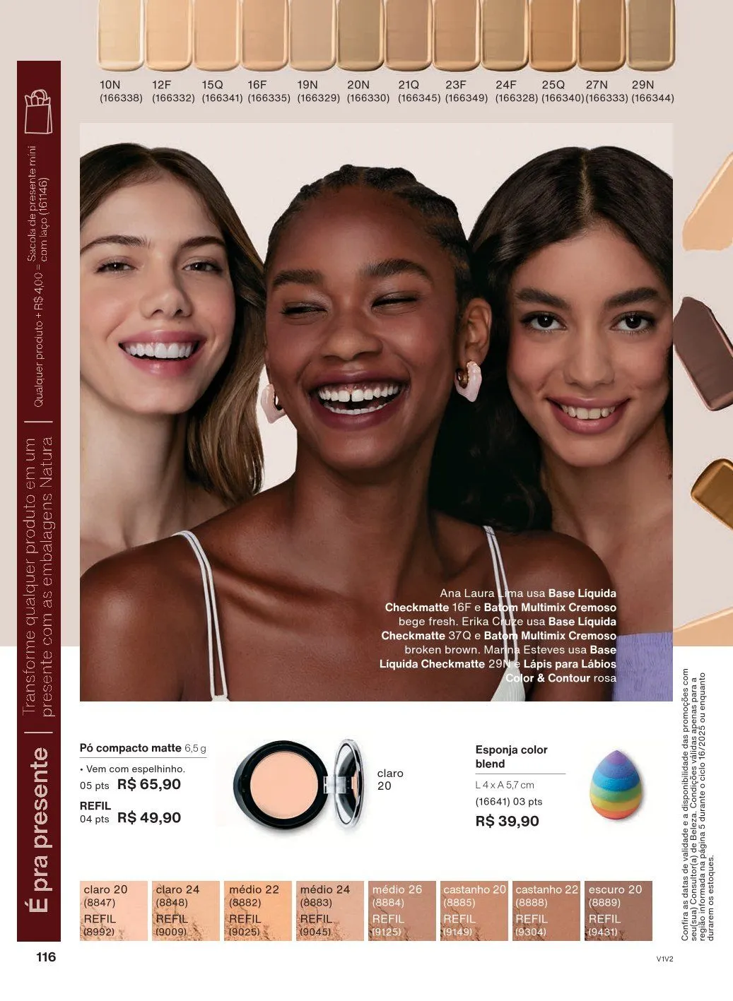 Encarte de Natura Ofertas 1 de outubro até 31 de outubro 2025 - Pagina 116