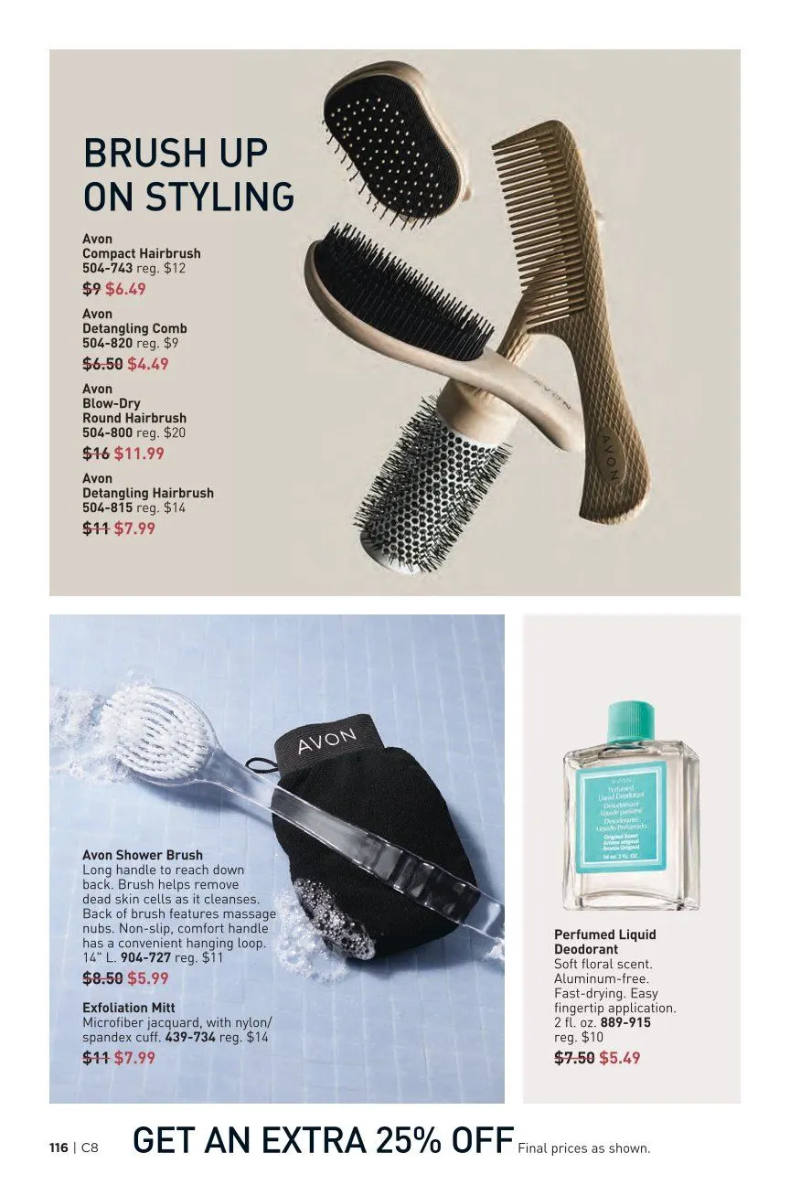 Avon Sales from April 10 to April 30 2026 - flyer page 116