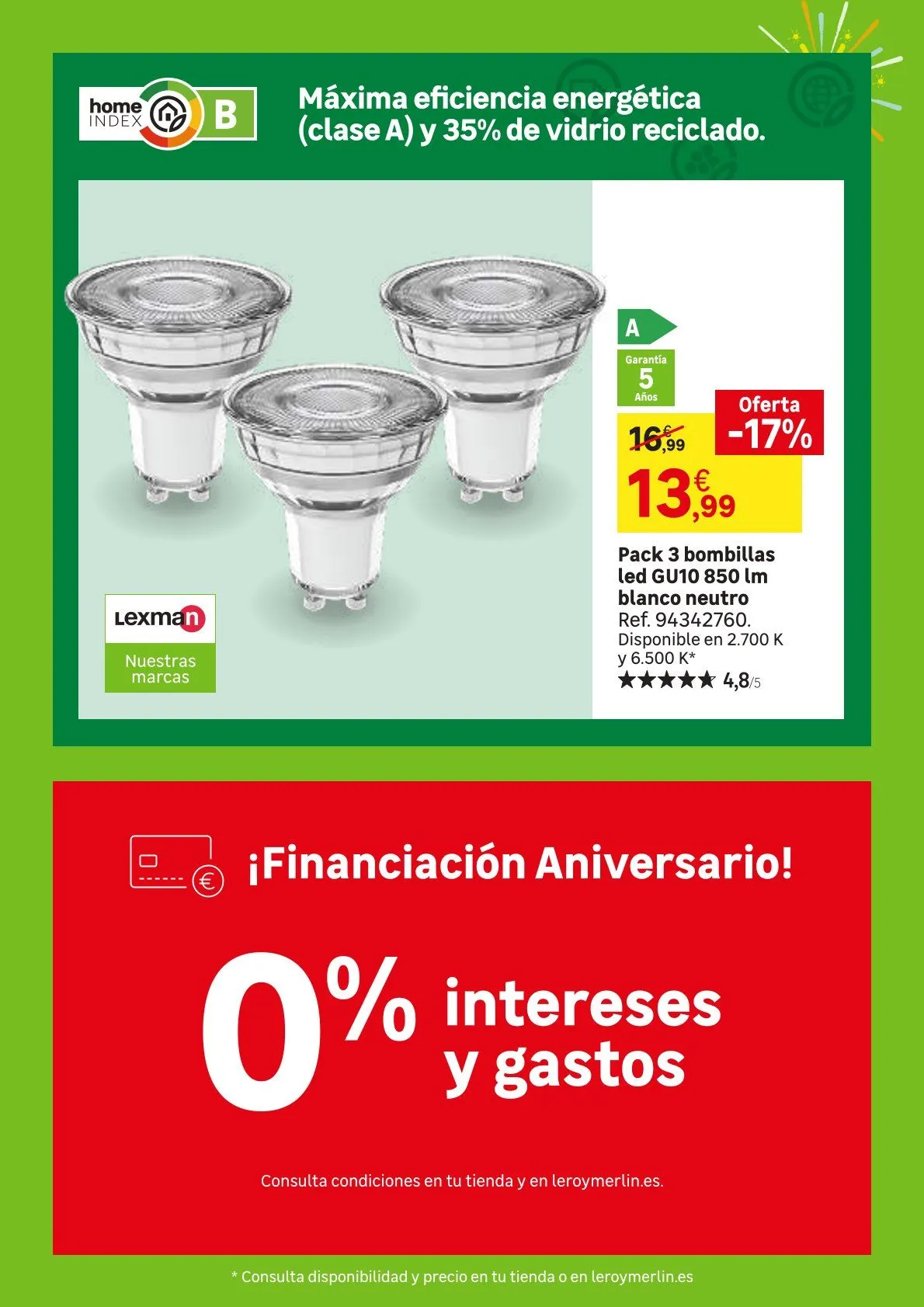 Catálogo de Leroy Merlin Ofertas 23 de junio al 20 de julio 2026 - Página 116