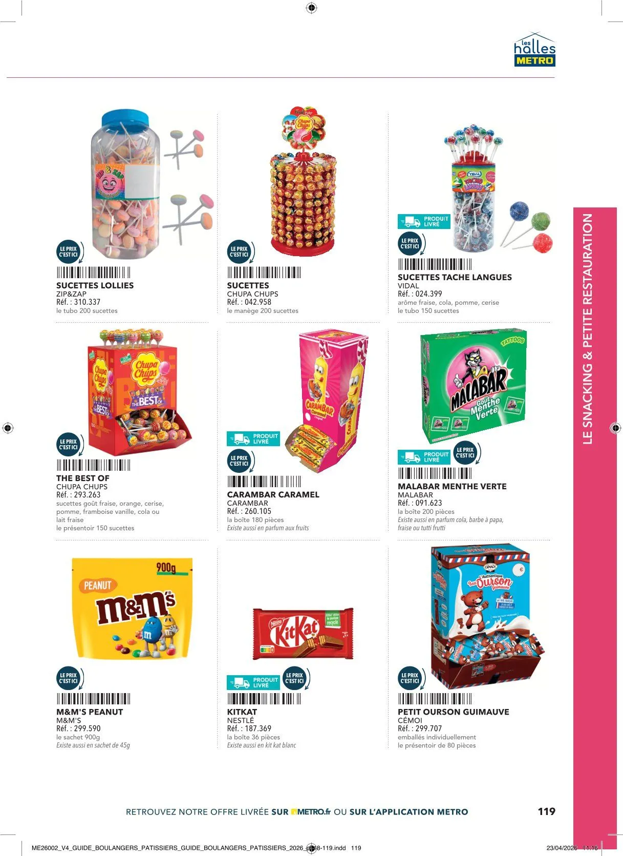 CATALOGUE du 29 avril au 31 mai 2026 - Catalogue page 119