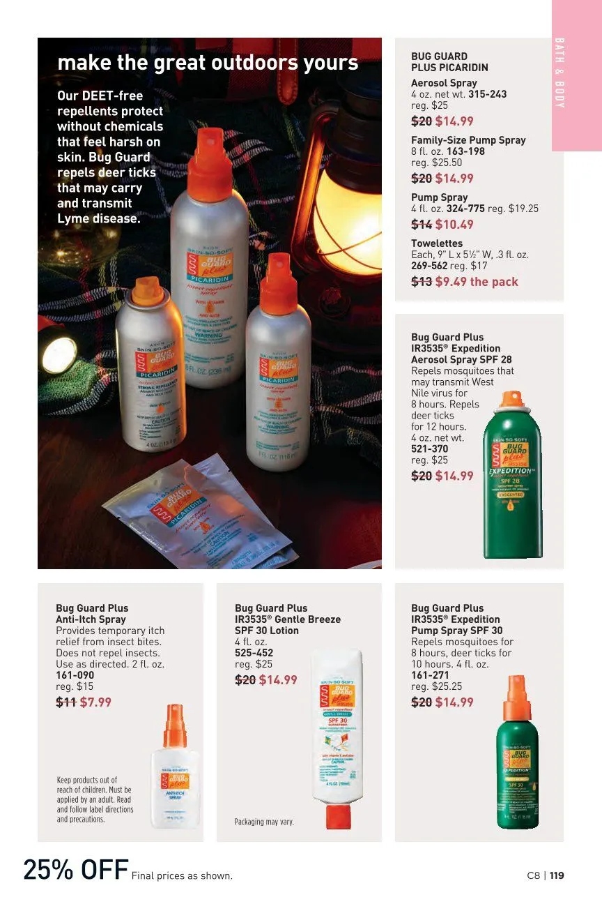 Avon Sales from April 10 to April 30 2026 - flyer page 119