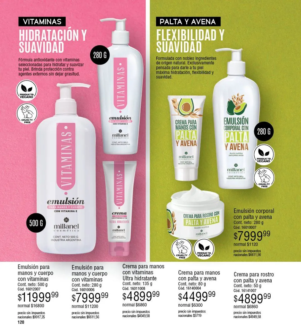 Ofertas de Ofertas Millanel  30 de marzo al 26 de abril 2026 - Página 120 del catálogo