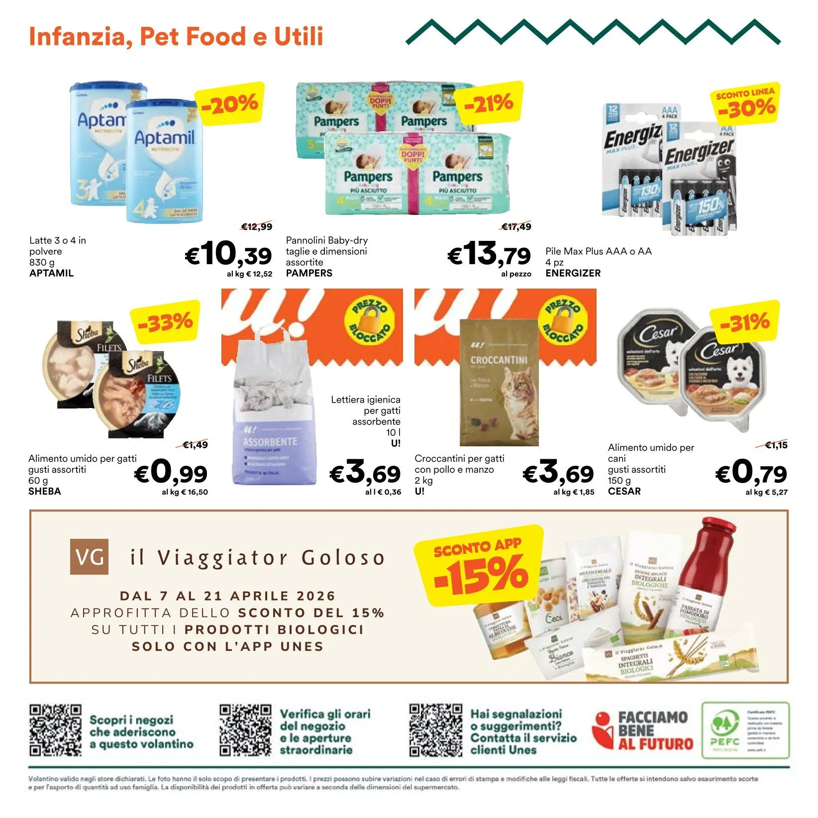 Volantini Unes da 7 aprile a 21 aprile di 2026 - Pagina del volantino 12