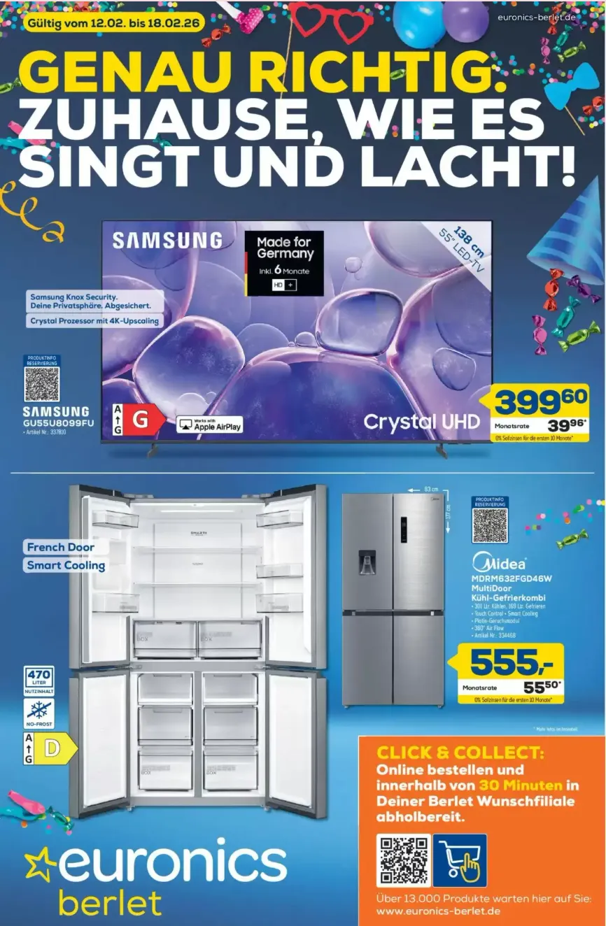 Euronics Prospekt von 12. Februar bis 18. Februar 2026 - Prospekt seite 