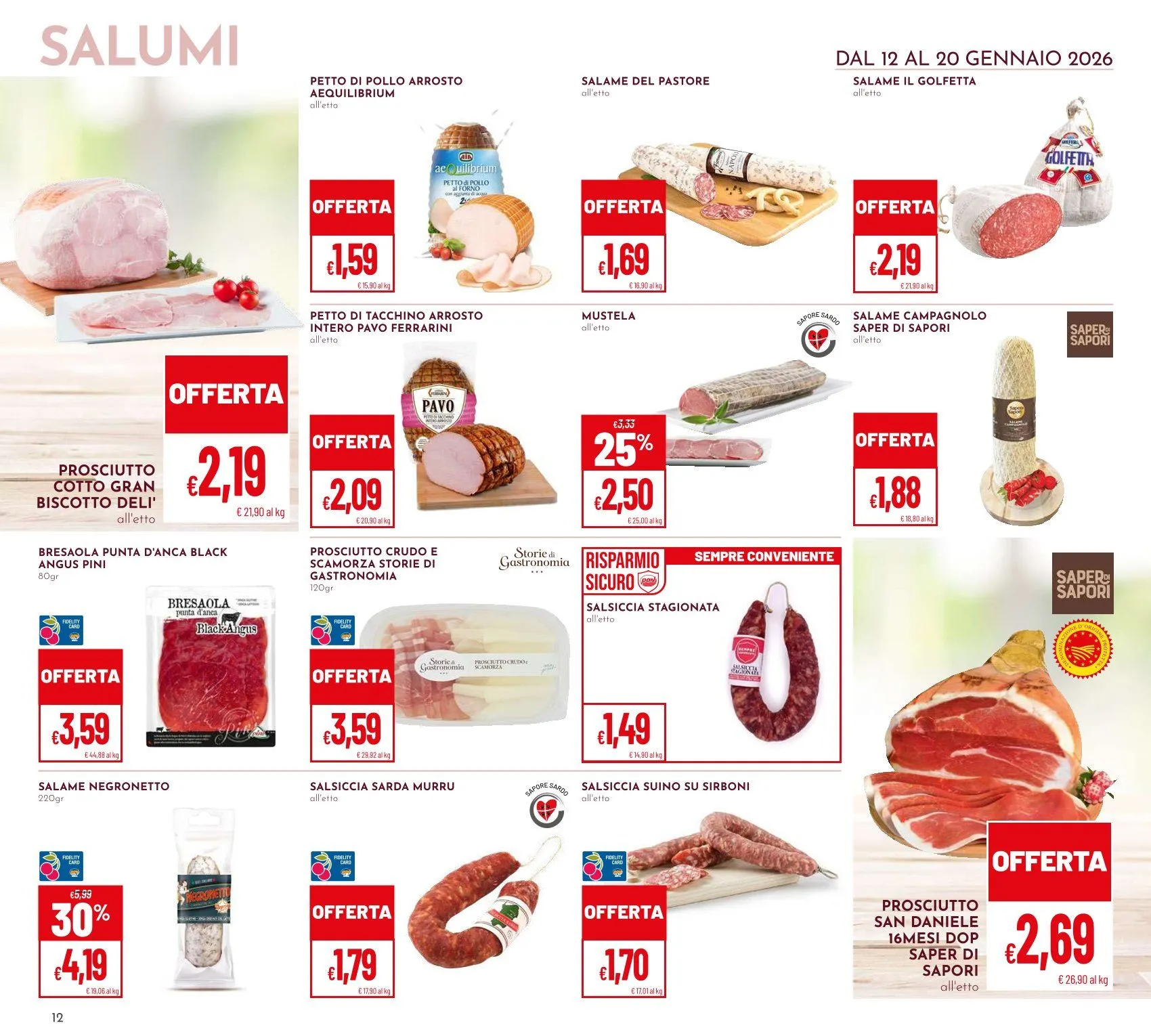 Volantini Pan da 12 gennaio a 20 gennaio di 2026 - Pagina del volantino 12