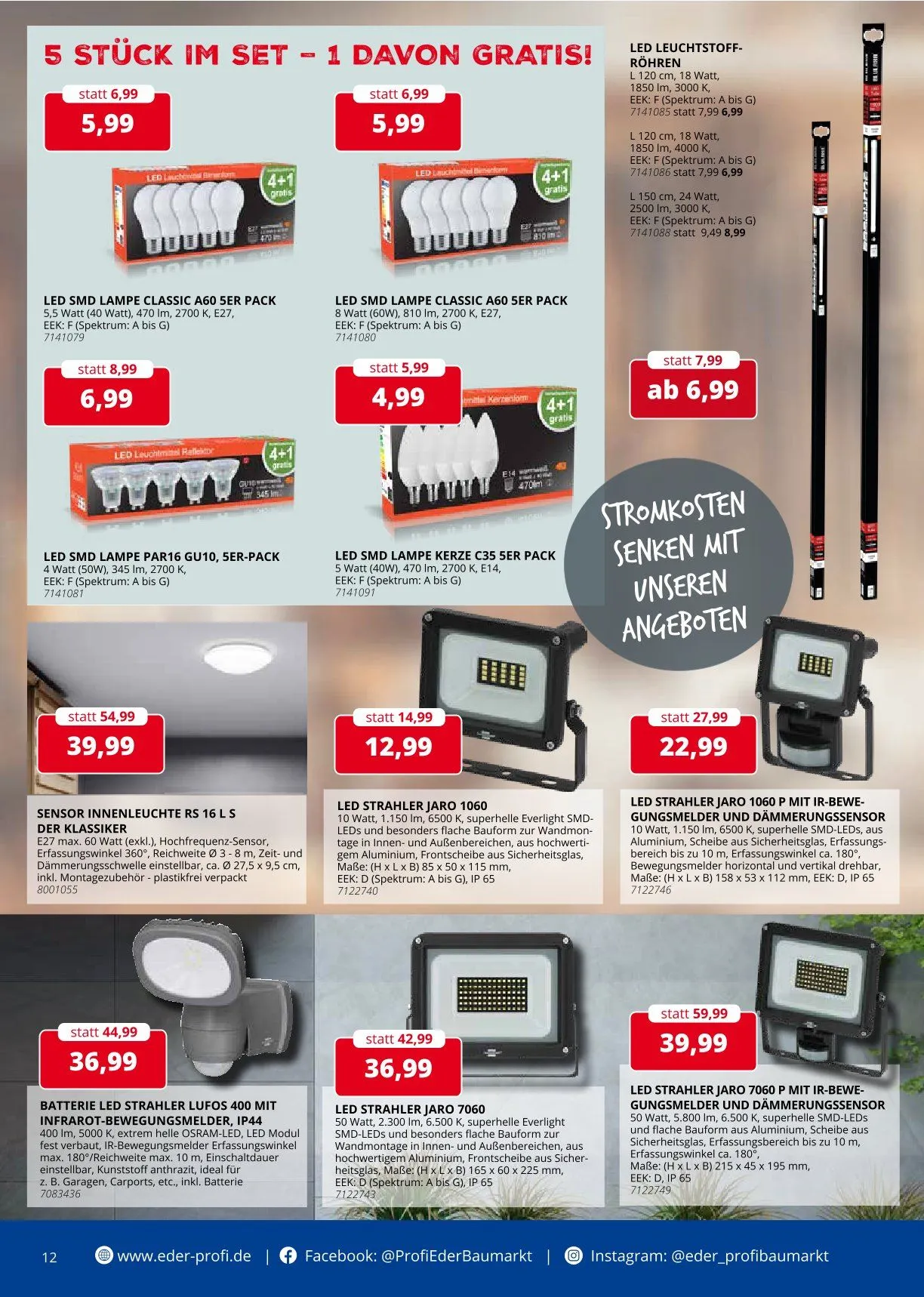 Eder Profi Prospekte von 18. Februar bis 28. Februar 2026 - Prospekt seite 12