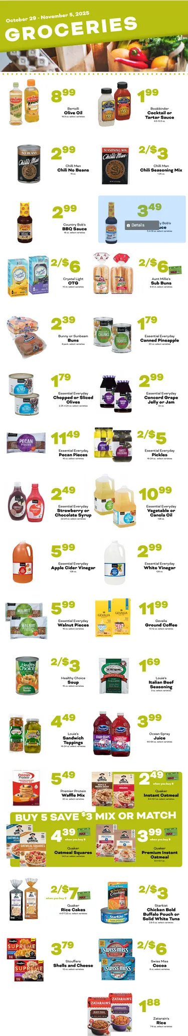 Weekly ad County Market Sales from October 29 to November 6 2025 - Page 8