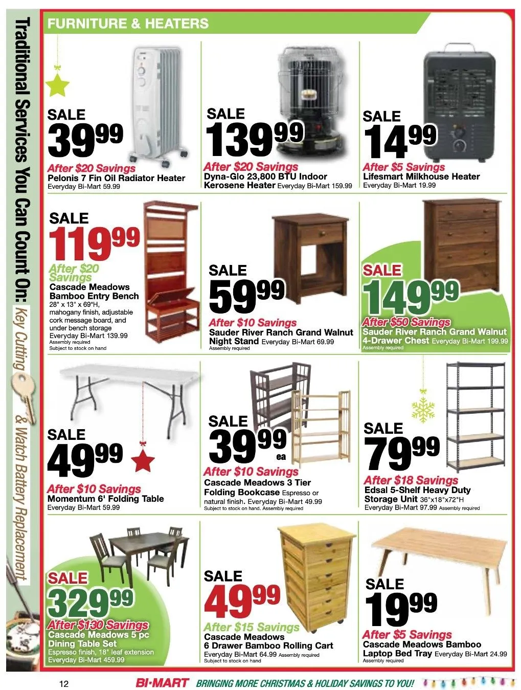 Weekly ad Bi-Mart Sales from December 16 to December 30 2025 - Page 12