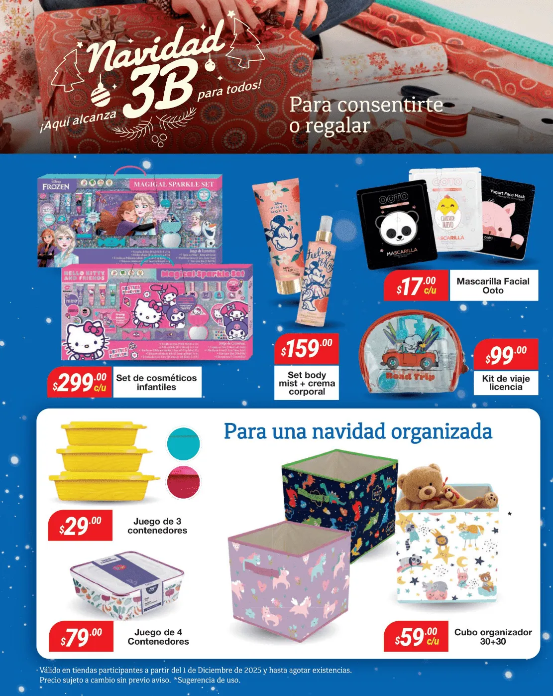 Catálogo de Tiendas Tres B Ofertas 1 de diciembre al 15 de diciembre 2025 - Pagina 11